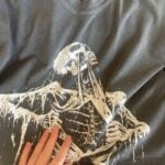 Skeleton Ripping Rib Cage Vintage 90s Graphic Unisex T-Shirt, Rib Cage Unisex Shirt, Retro Skeleton Tee, 90s Skull Shirt photo review