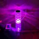 Romantic LED Crystal Table Lamp with Rose Projection, Touch Night Light, Ideal for Home Decor And Gifts photo review
