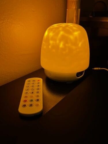 Ocean Wave Night Light Projector with Music Player photo review