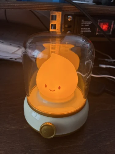 Flame Shaped Night Light With a Cute Design photo review